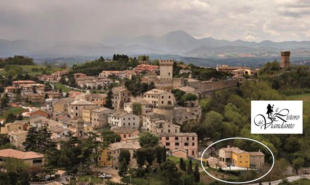 Il Ristoro Del Viandante Hotel Offagna Luaran gambar